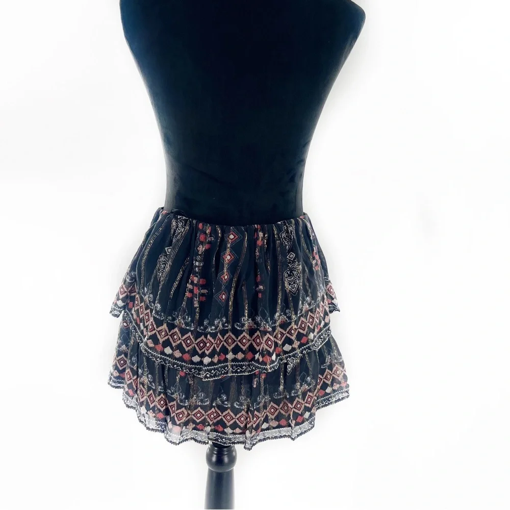 Joie multicolored silk
